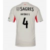 Benfica Antonio Silva #4 Bortedrakt 2025-26 Kortermet